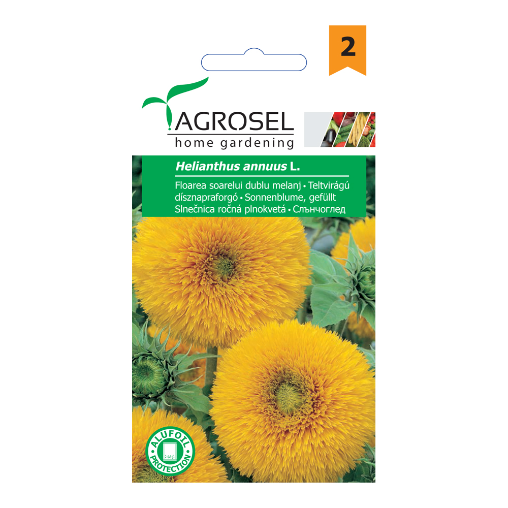 .Teltvirágú dísznapraforgó Ag 2 2025-év lejáratú