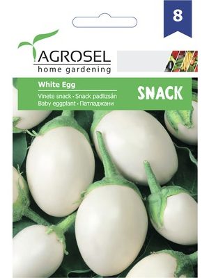 Padlizsán White Egg Snack Ag8