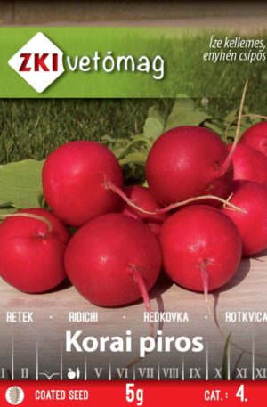 Retek Korai piros ZKI 4