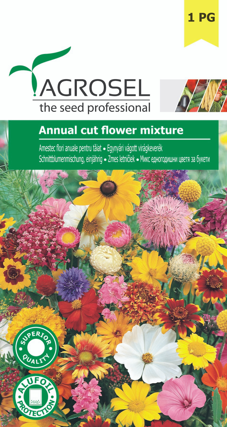 Egynyári vágott virágkeverék Ag 1