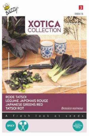 Tatsoi Vörös levelű Japán saláta Bz-Xotica H