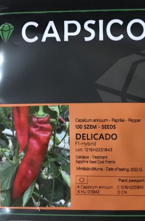 Paprika Delicado F1 Capsico