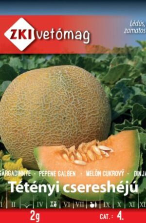 Sárgadinnye Tétényi csereshéjú ZKI 4