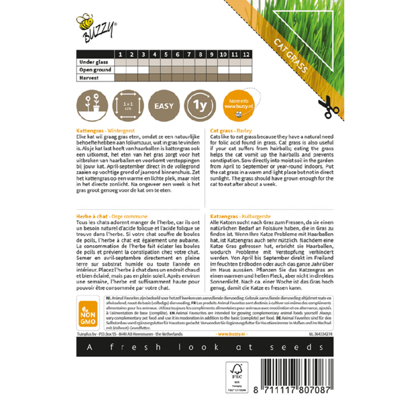 Árpa cicáknak H Animal Favorites - Image 2