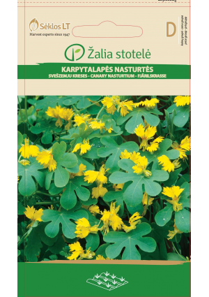 Kanári Kúszónövény Canary Nasturtium  Z.S SL