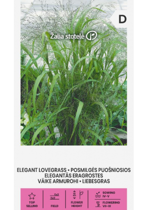 Dekoratív tőtippan (Elegant Lovegrass) Z.S SL