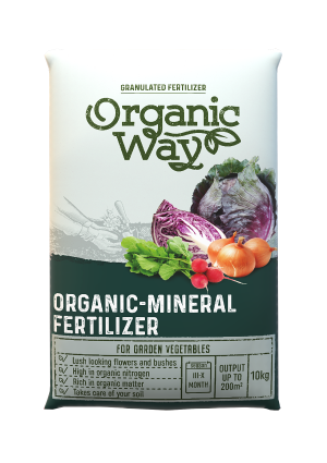 Organic Way Kerti zöldségtáp granulátum 10 kg SL