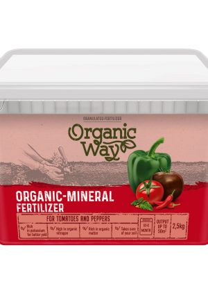 Organic Way Paradicsom és Paprikatáp Granulátum 2.5 kg SL