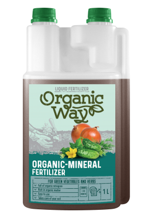 Organic Way Uborka, hagyma és zöldség tápoldat 1 L SL