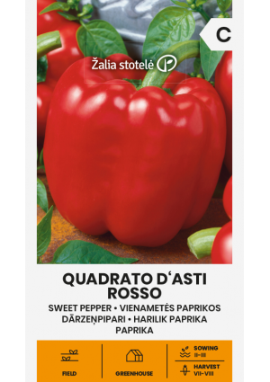 Paprika Quadrato D'asti Rosso Z.S SL