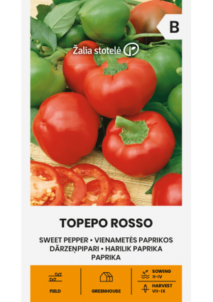 Paprika Topepo Rosso Z.S SL