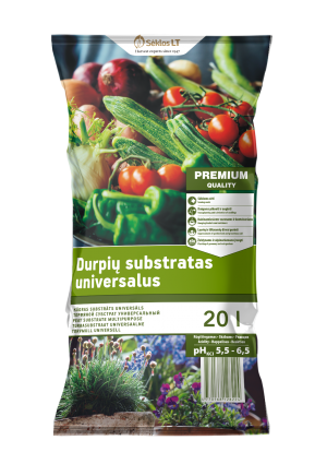 Univerzális ültető tőzeg zöldségekhez és virágokhoz 20 L SL