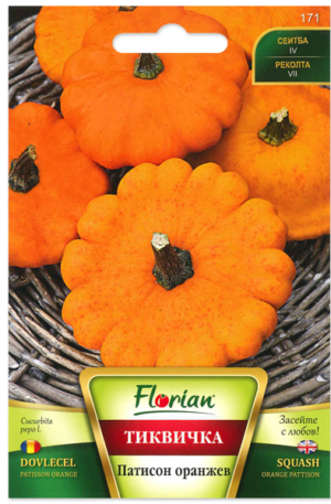 Patiszon Orange Florian Bg