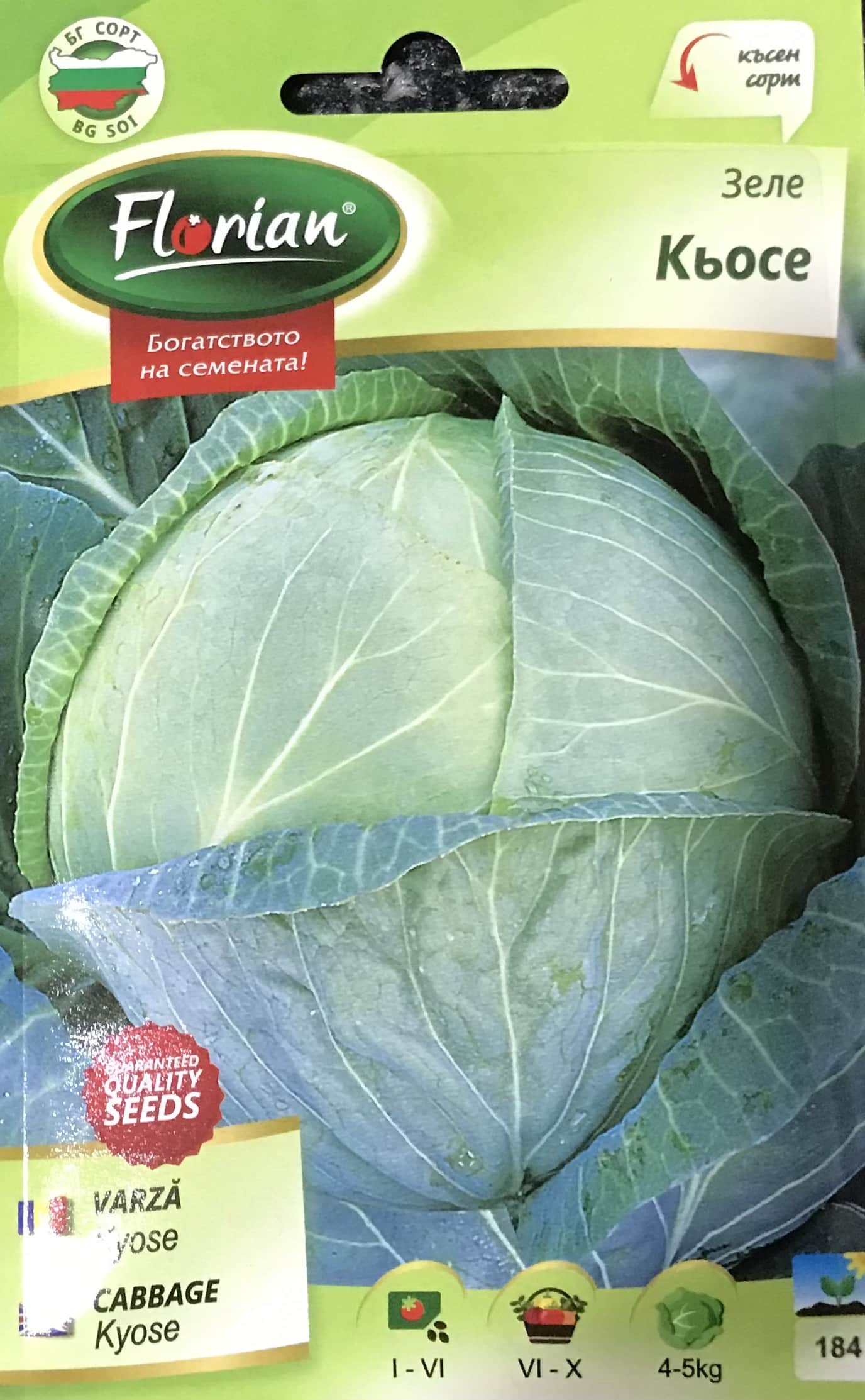 Káposzta Kyose Florian Bg