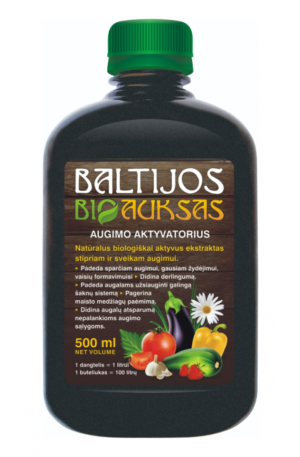 Baltijos BIOAUKSAS Aktiv tőzegkivonat Bioaktivátor 500 ml