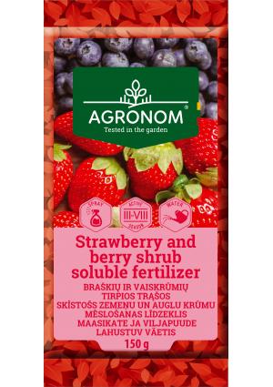 Oldható Műtrágya Eper és bogyós gyümölcsökhöz 150 g AGR SL