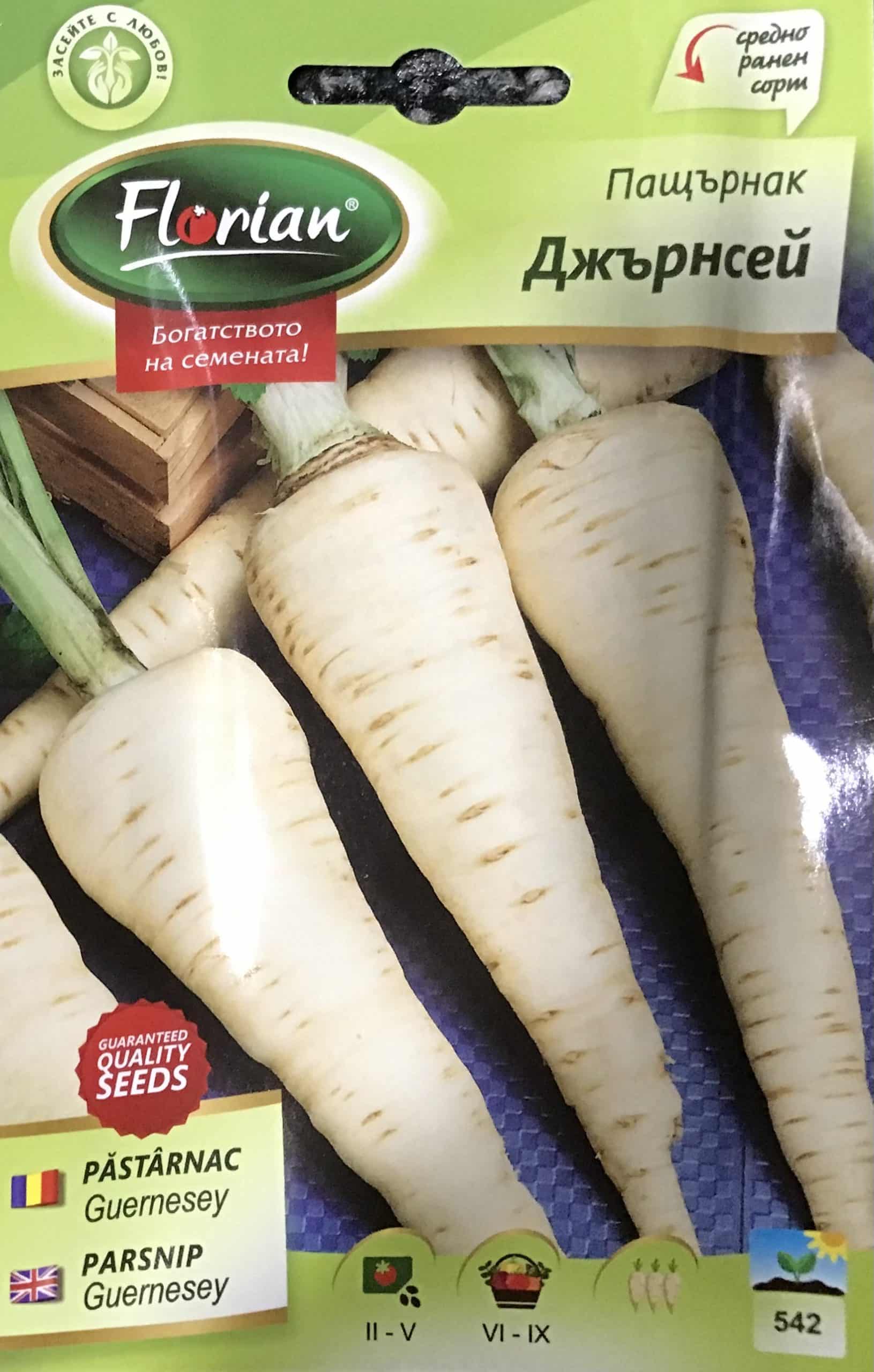 Pasztinák Guernesey Florian Bg