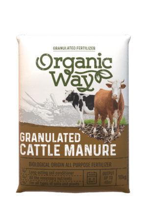 Szarvasmarha szervestrágya granulált 10 kg OW SL