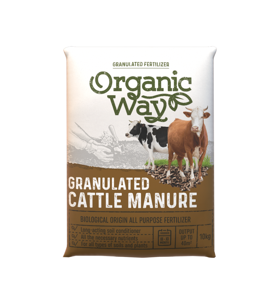 Szarvasmarha szervestrágya granulált 10 kg OW SL