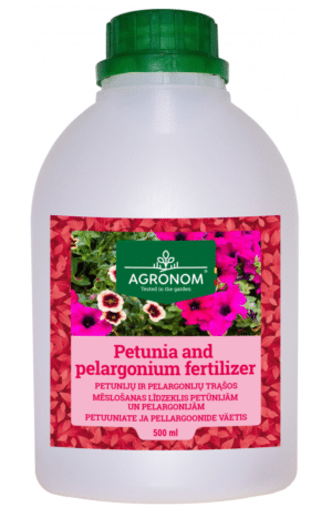 Petúnia és muskátli folyékony műtrágya 0.5 l AGR SL