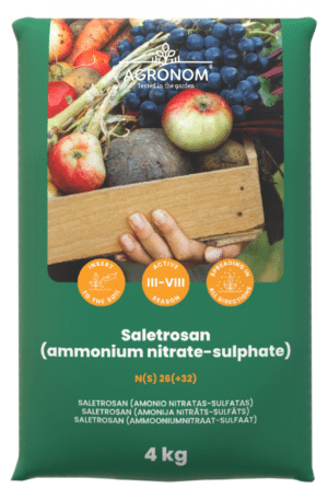 Saletrosan nitrogén(AMMÓNIUM-NITRÁT-SZULFÁT) 4 kg AGR SL
