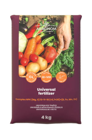 Komplex műtrágya granulátum klórmentes 4 kg AGR SL