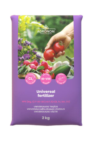 Komplex műtrágya granulátum (zöldség dísznövény gyep trágyázáshoz )2 kg AGR SL