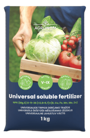 Univerzális oldható trágya  palántázáshoz 1 kg AGR SL