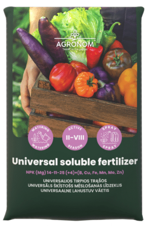 Univerzális oldható trágya vetés és aktív növekedéshez 1 kg AGR SL