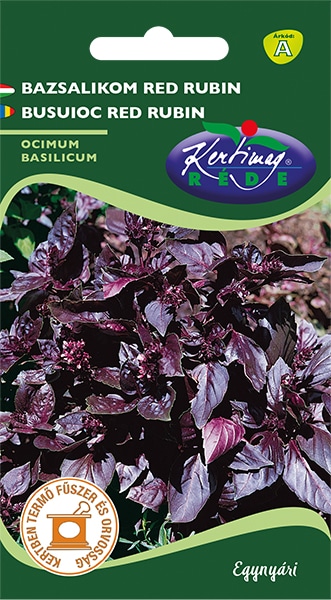 Bazsalikom Red Rubin Pannon RK