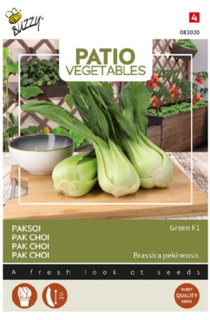Mini Pak Choi Green F1 Patio Vegetables Bz H