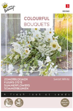 Nyári virágmag keverék Sweet White Colourful Bouquets Bz H