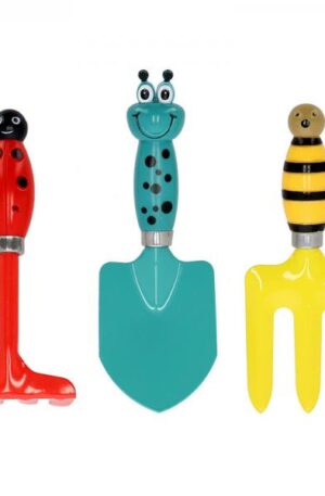 Gyerek kerti szerszám szett, katica, béka, méhecske KG268