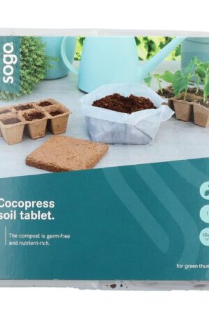 Sogo kókuszrost tabletta 1L 10x10 cm H