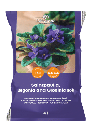 Virágföld Afrikaiibolya, Begonia és Gloxiniának 4L SL