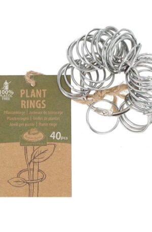 Fém növény gyűrű szett, 40 db-os (GT265)