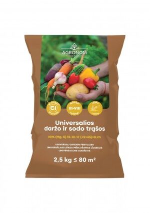 Kerti műtrágya 2,5 kg AGR SL