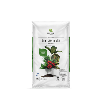 KEKKILA szobanövényeknek és cserepes növényeknek föld 10L SL