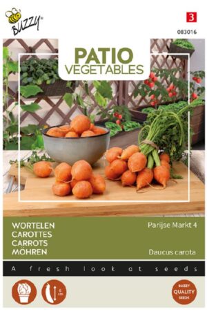 Mini Sárgarépa Parijse Markt 4 Patio Vegetables Bz H