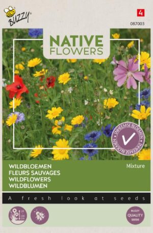 Őshonos vadvirág keverék Wildbloemen Mixture Native Flowers Bz H