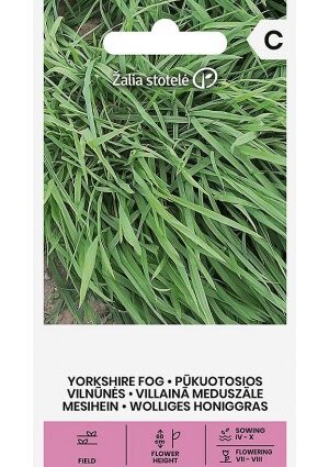 Pelyhes selyemperje YORKSHIRE FOG Z.S SL