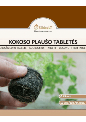 Kókuszkorong 45 mm 10 db-os SL