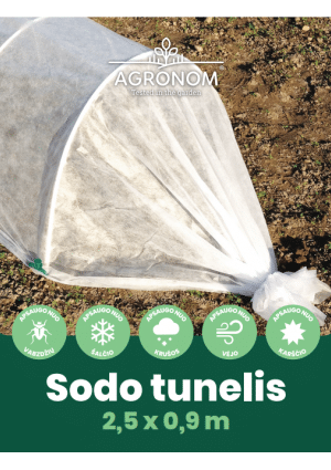 Növény alagút 2.5X0.9M AGR SL