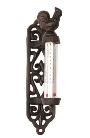 Hőmérő Kakas fali öntöttvas V