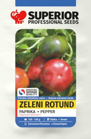 .Paprika Zeleni Rotund Superior 2025-év lejáratu /2 db