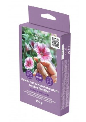 Műtrágya oldódó virágoknak és dísznövényekhez 150 gr AGR SL