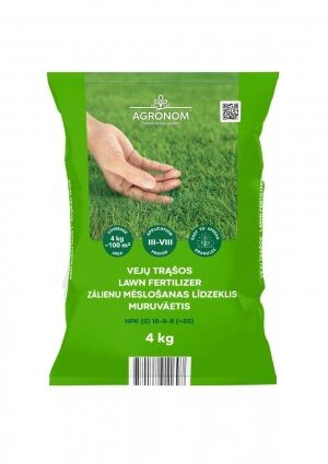 Gyep műtrágya 4 kg AGR SL