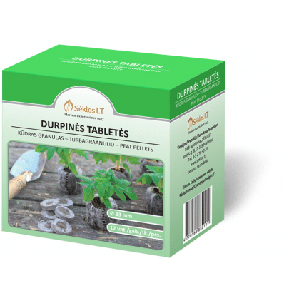 Tőzeg pellet 33 mm 12 db SL