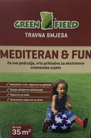 Mediterrán fűmagkeverék 1 Kg