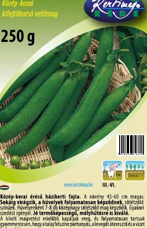 Borsó Debreceni sötétzöld Kifejtőborsó 250 g Pannon RK